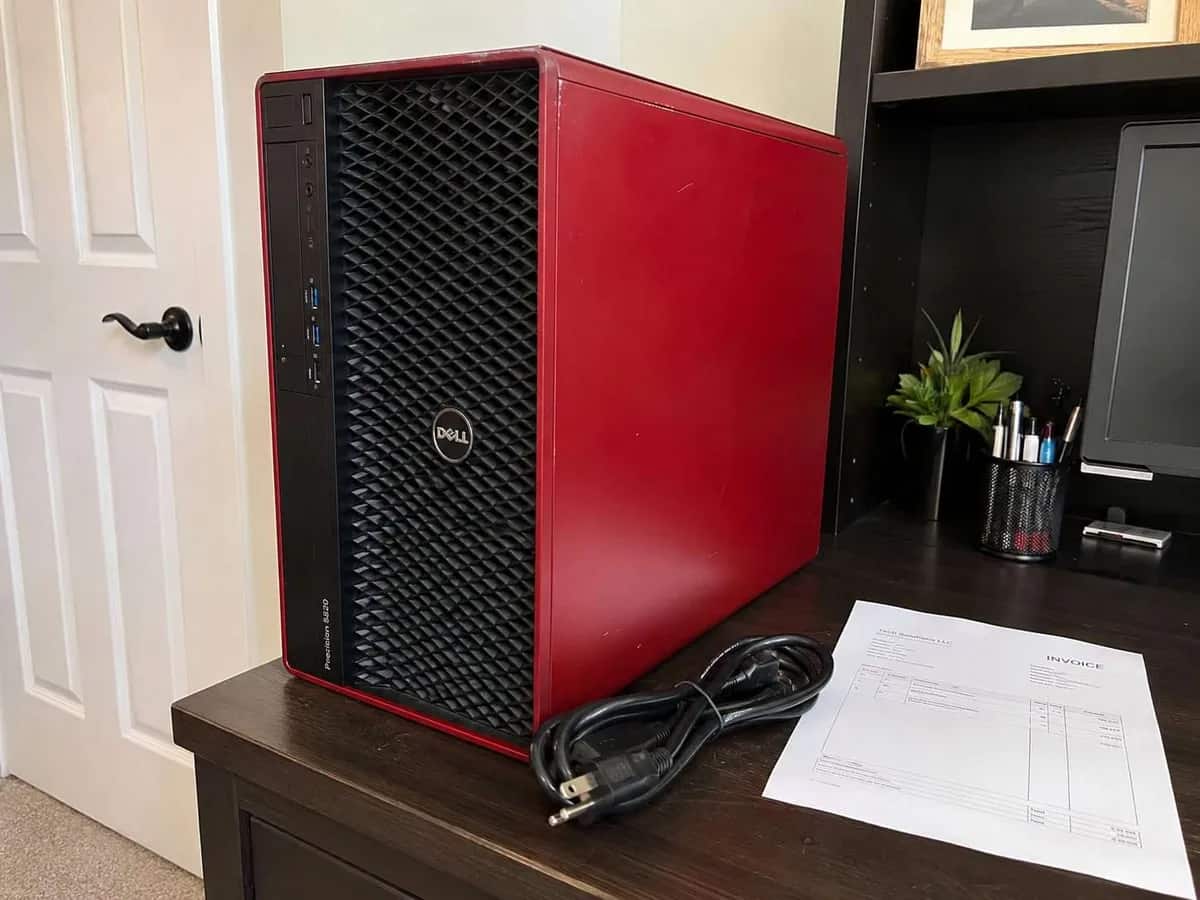 Dell Precision 5820 استعمال خفيف